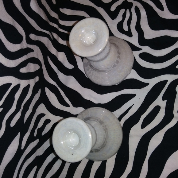 VTG Fabrique En Chine 2 Candle Holder Set - Picture 3 of 7